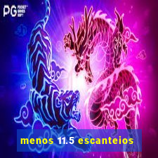 menos 11.5 escanteios